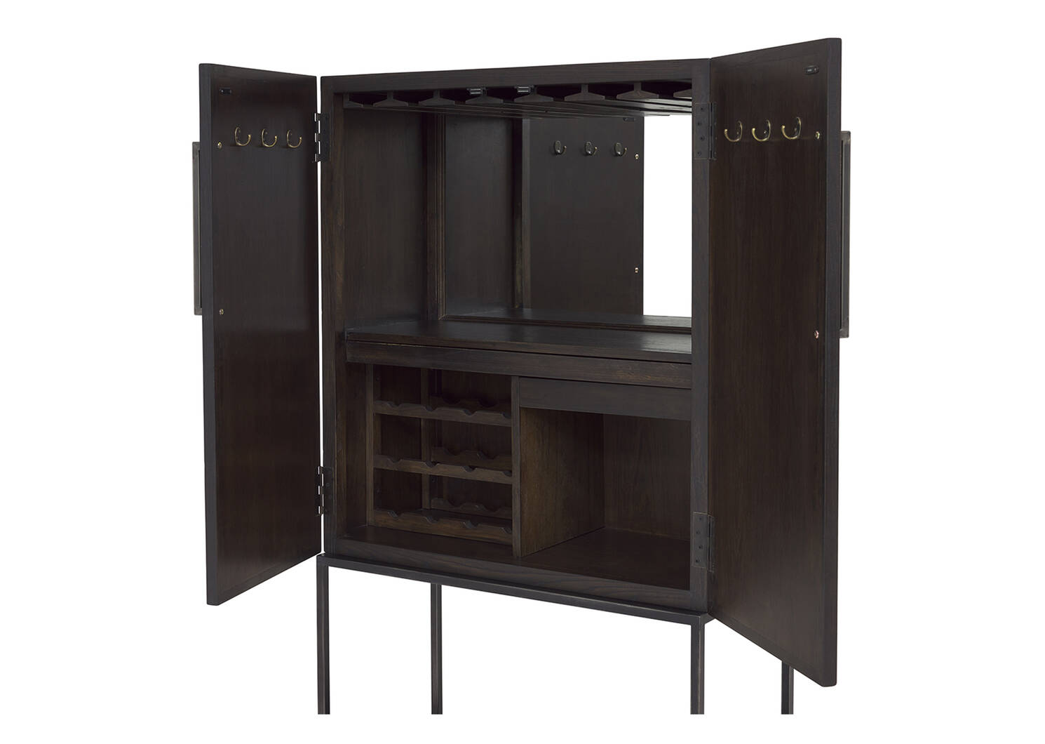 Easton Wine Cabinet -Piper Elm