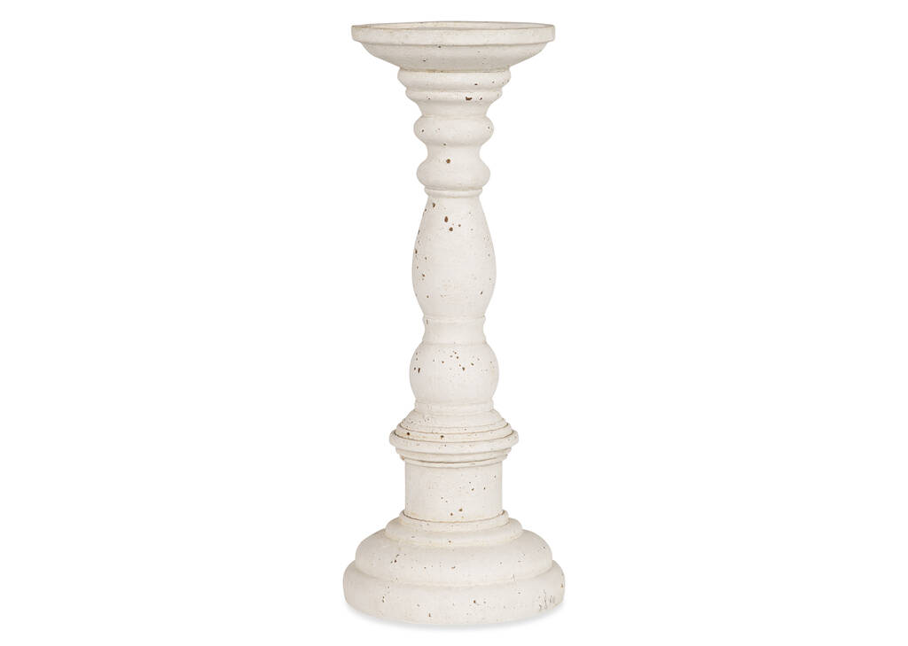 Vanya Candle Holder Large White
