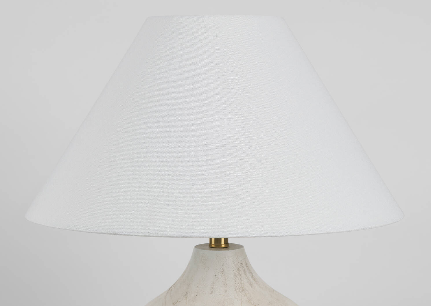 Lampe de table Darla blanche