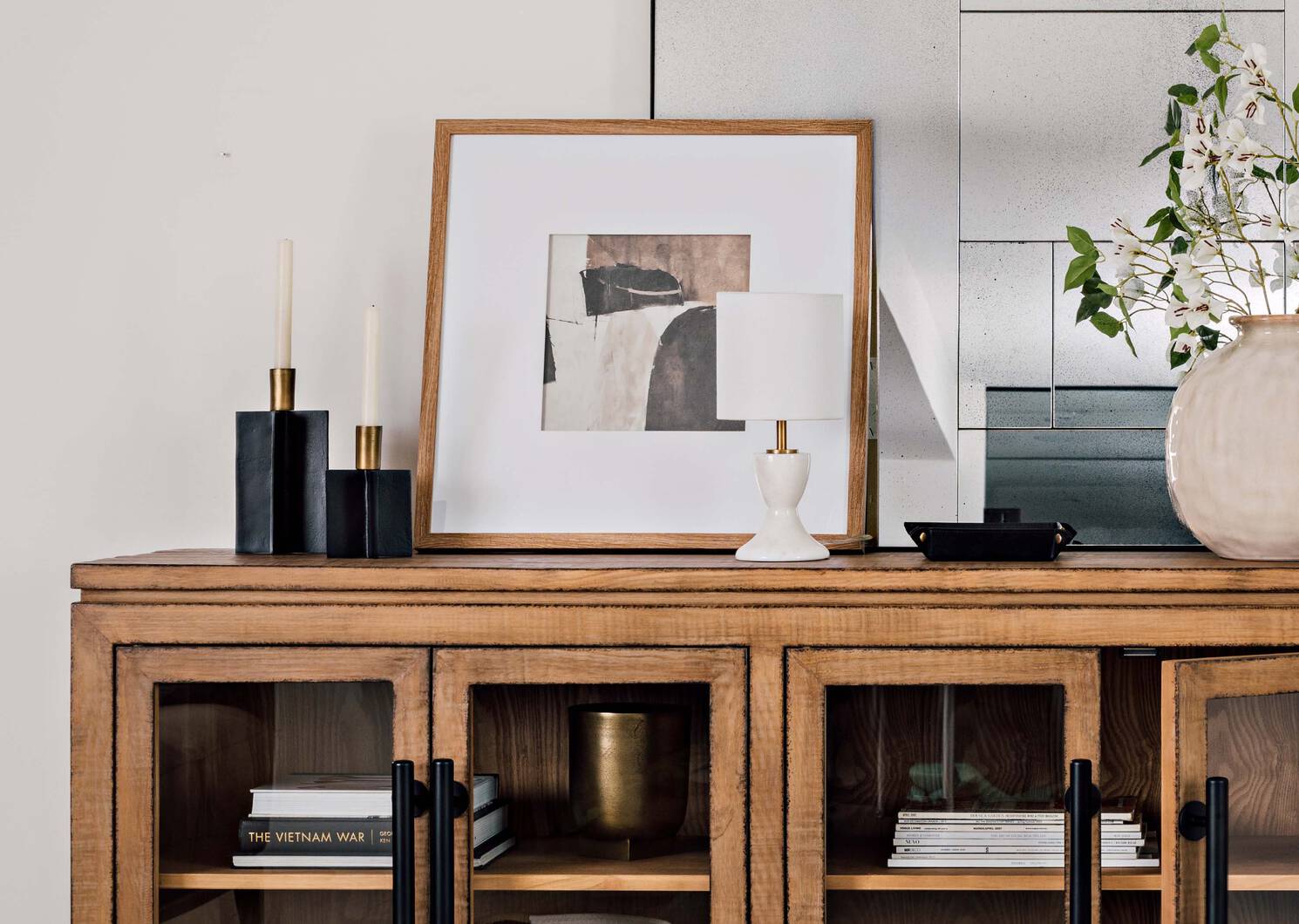 Poe Candle Holder Short