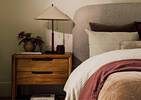 Cayley Table Lamp Walnut/Black