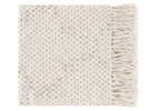 Withers Cotton Throw Natural/Ash
