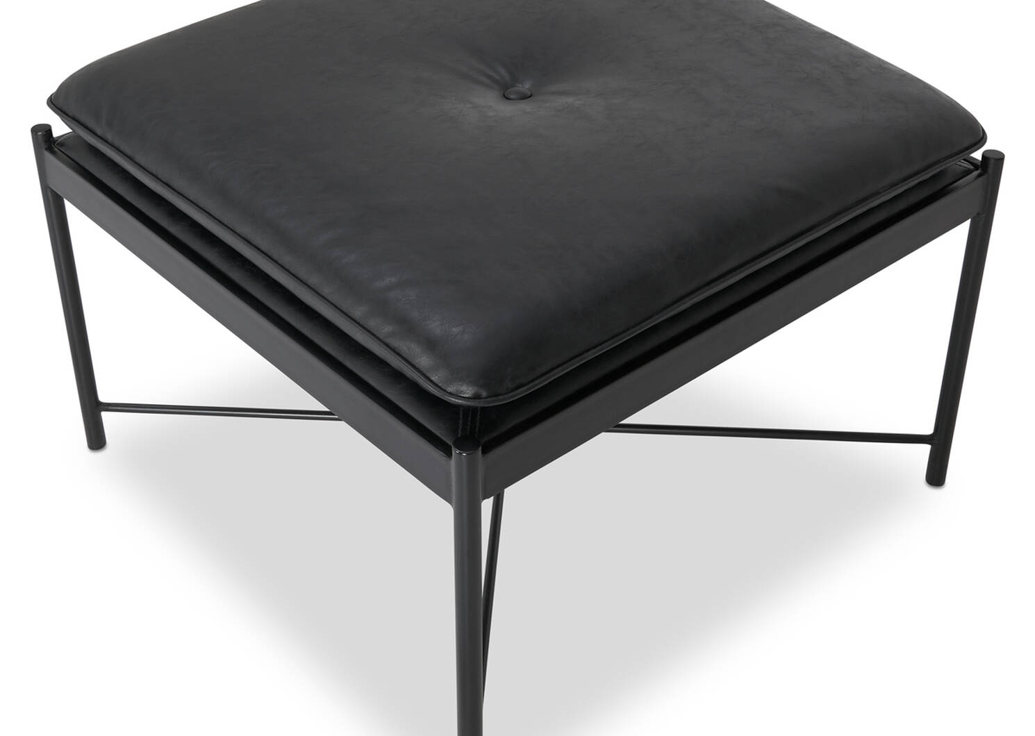 Maxwell Ottoman -Como Black