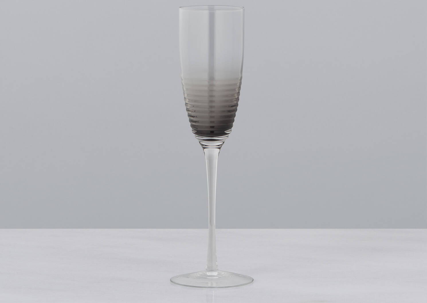 Midtown Champagne Flute Grey