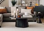 Marsala Accent Table -Bronze