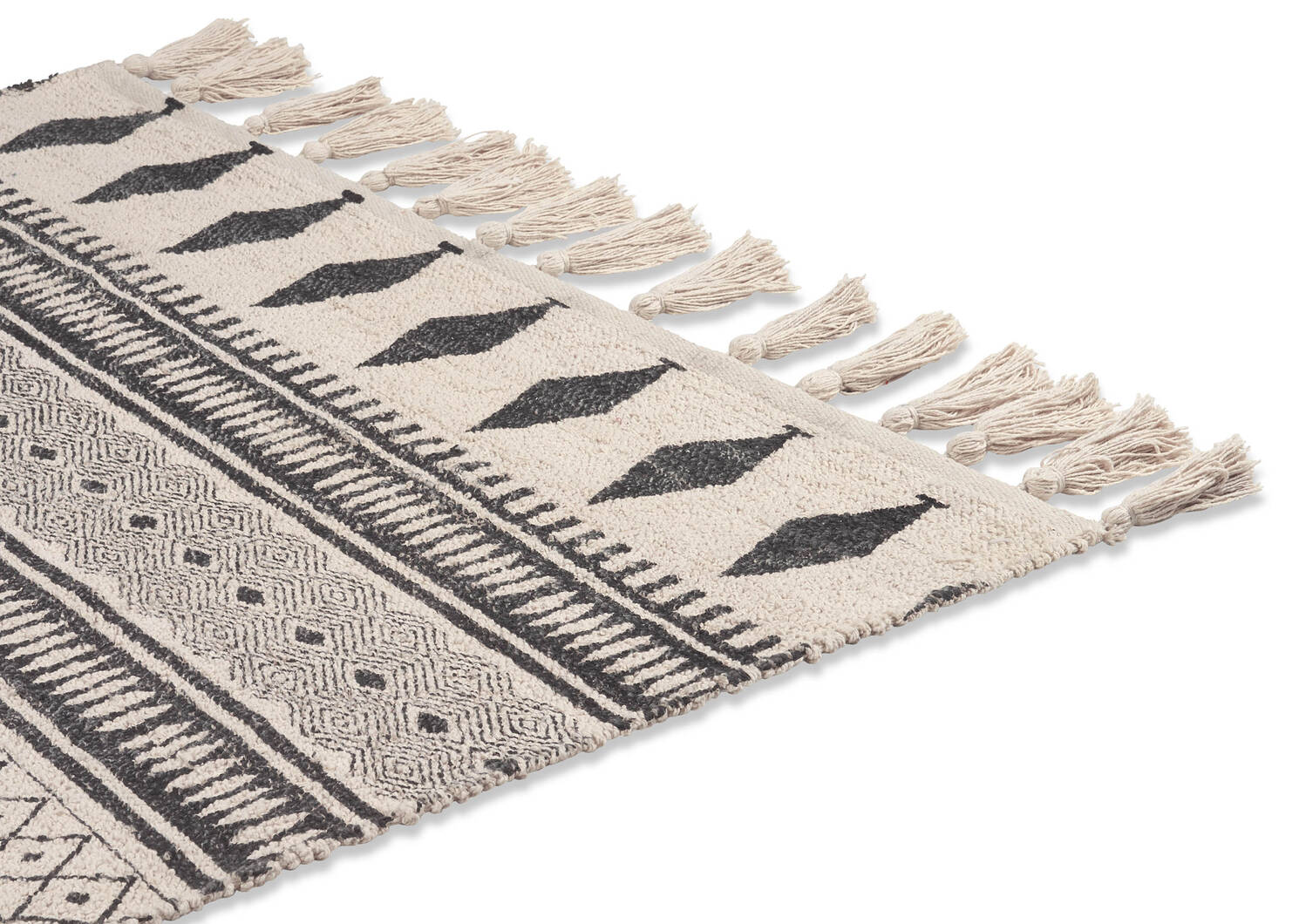 Waverly Accent Rug - Black/Natural