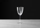 Violet Wine Glass Clear