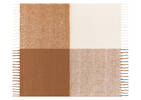 Kennedy Check Throw Ivory/Caramel