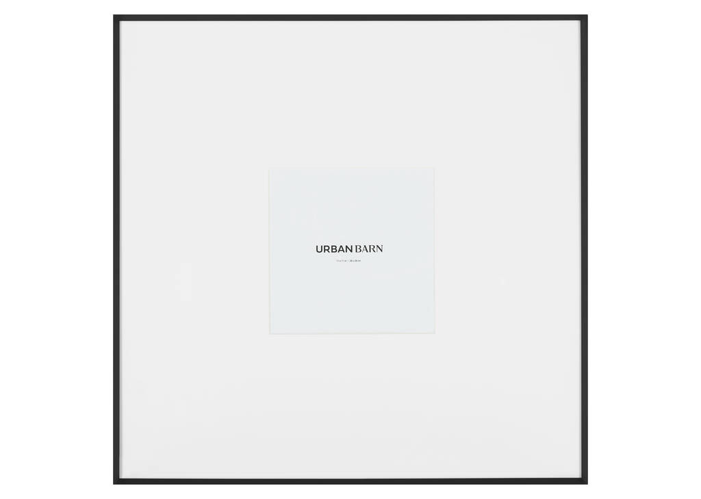 Cadre galerie Russo 11x11 noir