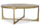 Prescott Coffee Table -Brass