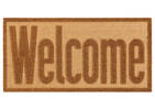 Welcome Doormat Natural