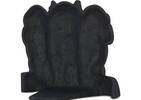 No Evil Owls Door Stop Black