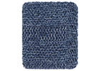 Keaton Chunky Throw Sea Blue/Navy