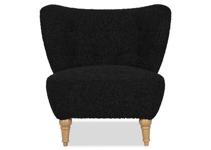 Fauteuil Emmy -Woolly noir