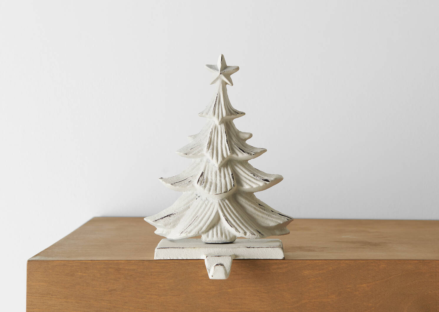 Claus Tree Stocking Holder Ivory