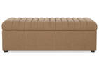 Lillian Storage Ottoman -Ruby Walnut