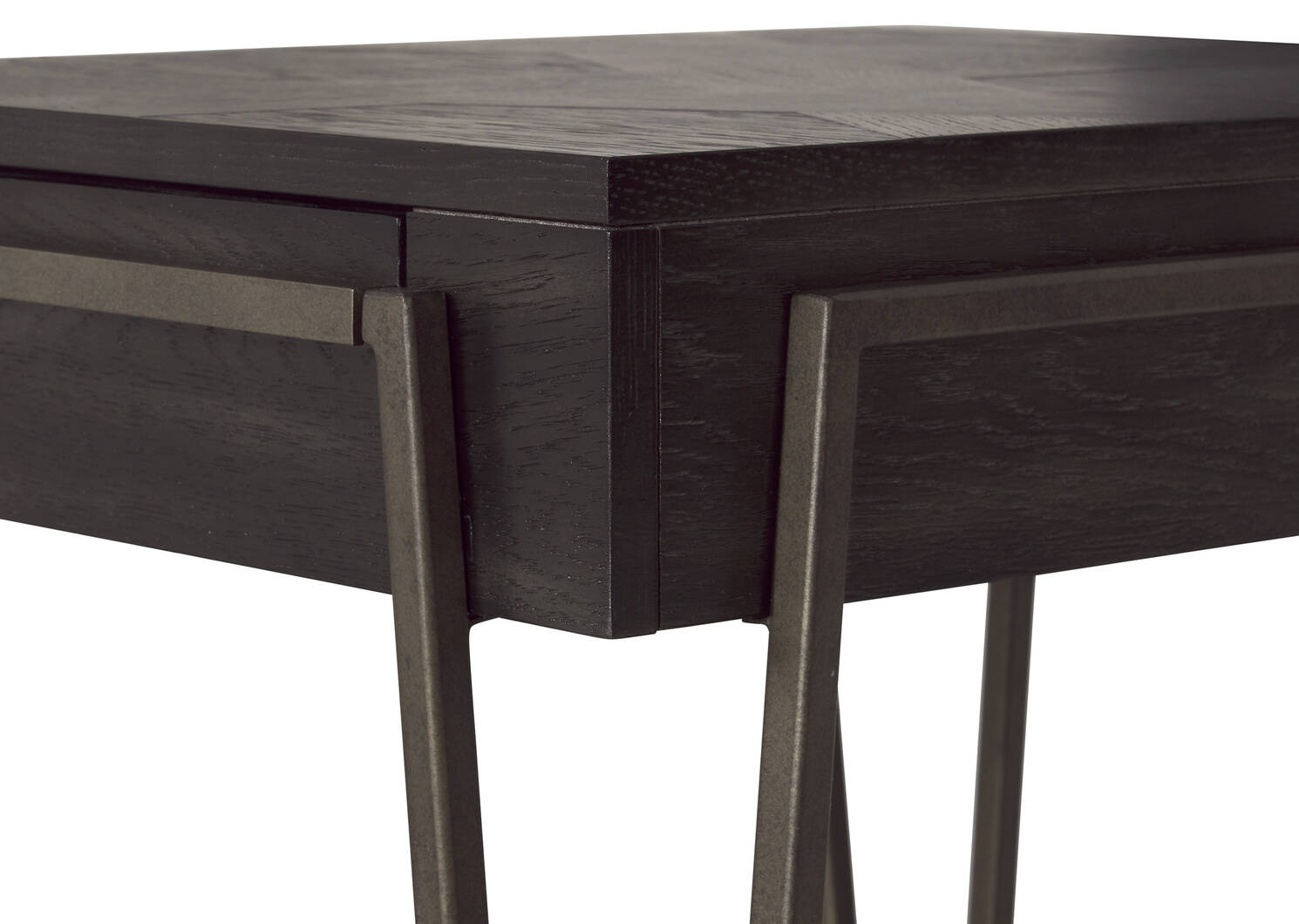 Edgemont Side Table -Farah Smoke