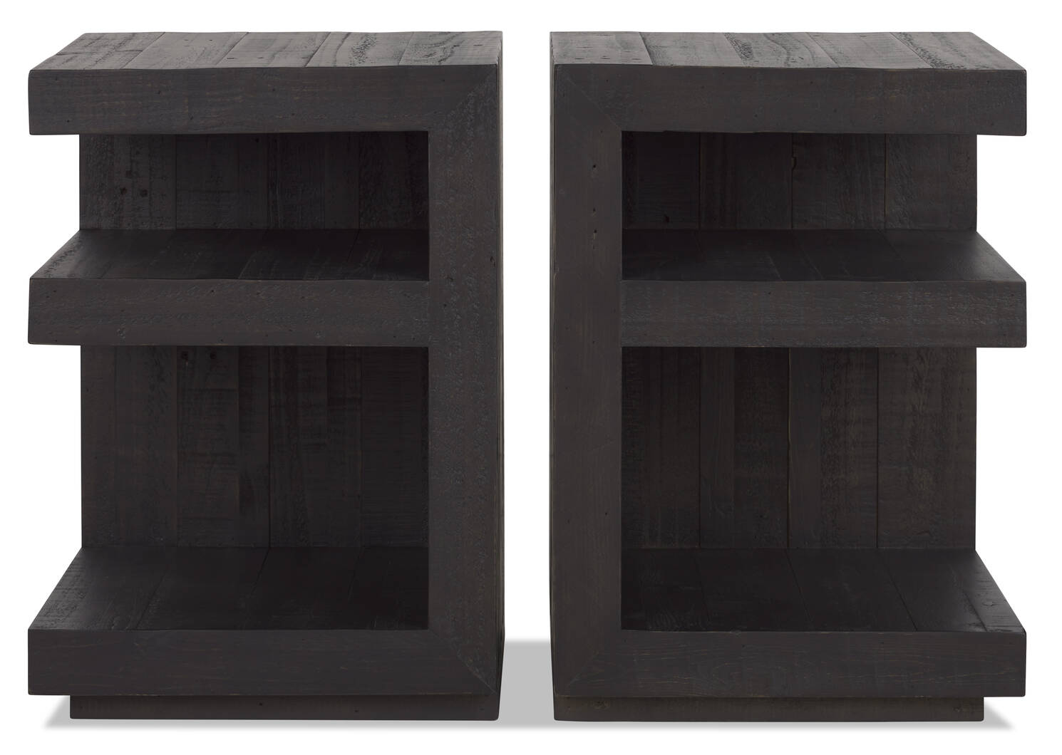 Rooke Nightstand S/2 -Malta Raven