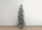 Sapin enneigé pré-illuminé Flurry 7 pi