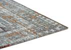 Curio Rug - Blue/Rust