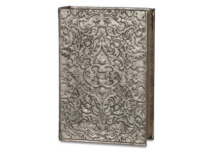 Charmant Book Box Large Pewter