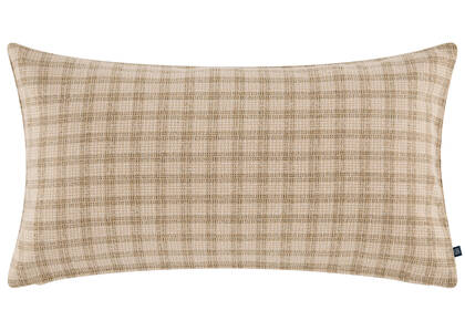 Astell Tweed Pillow 12x22 Tan/Ivory