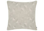 Coussin g&eacute;o Novia 20x20 ivoire/sauge