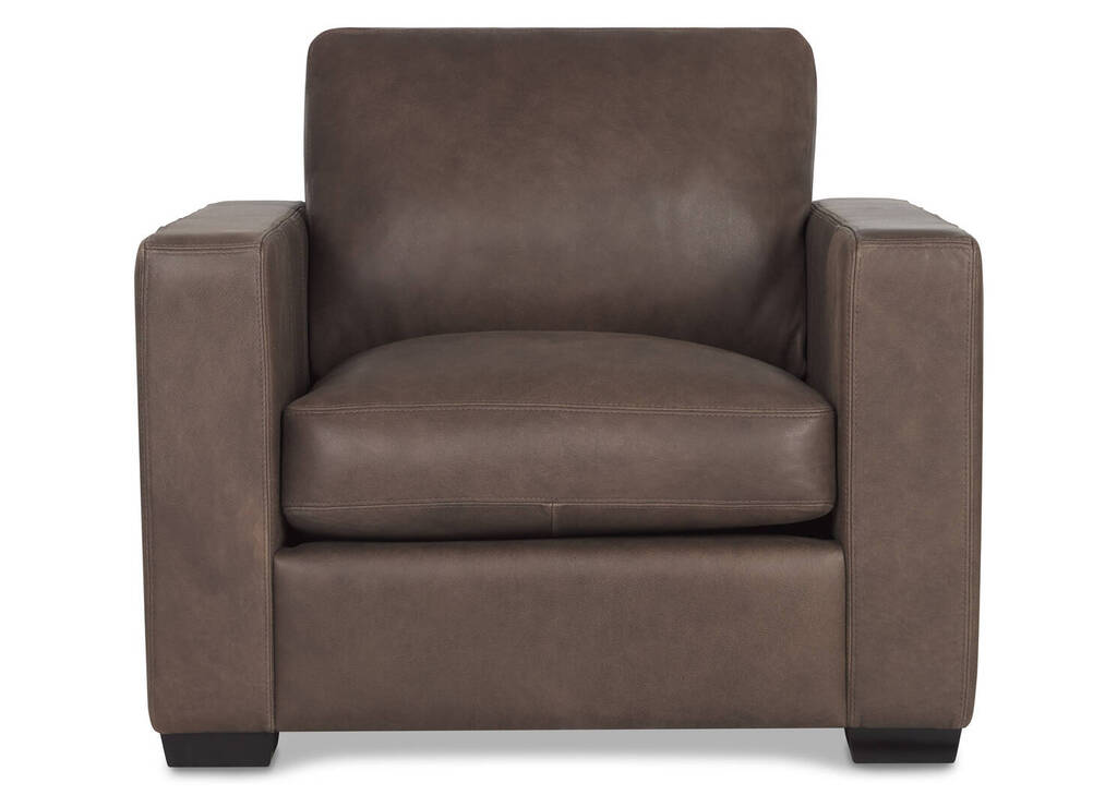 Brewer Leather Armchair -Attica Cocoa