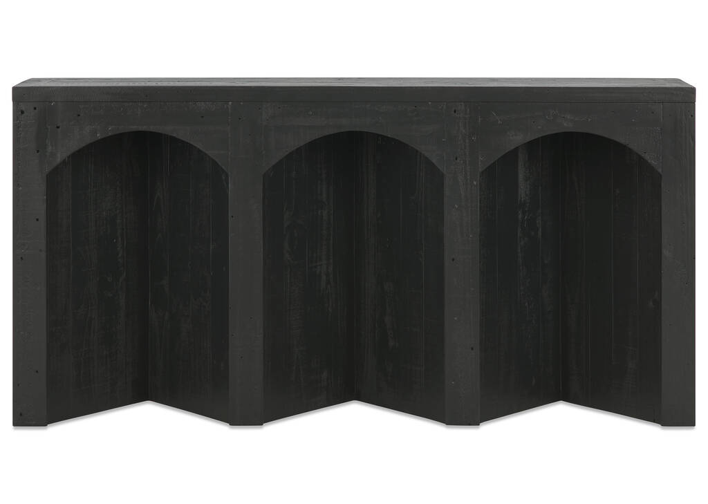 Table console Sorrento -Milo charbon