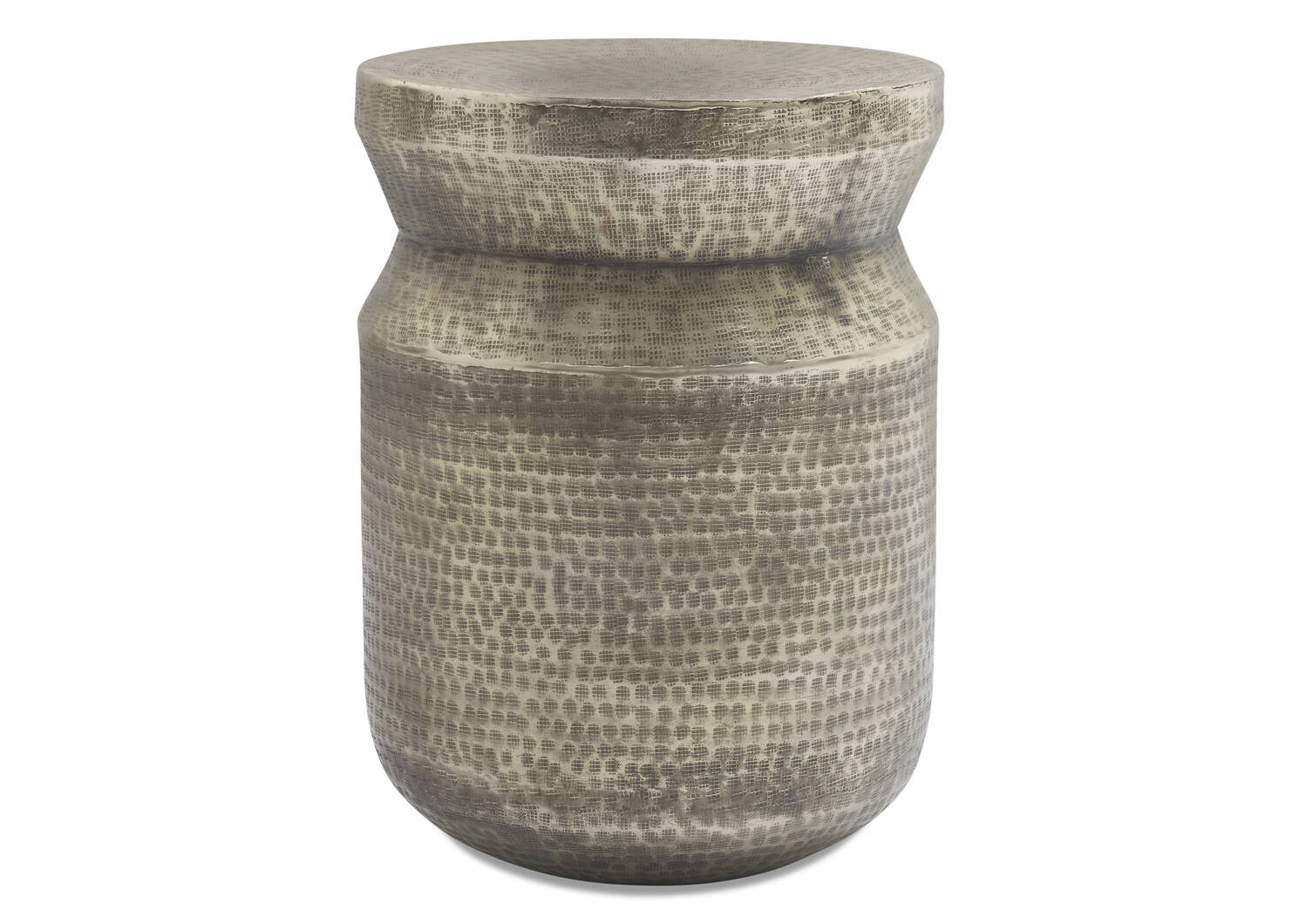 Nobelle Side Table -Nickel