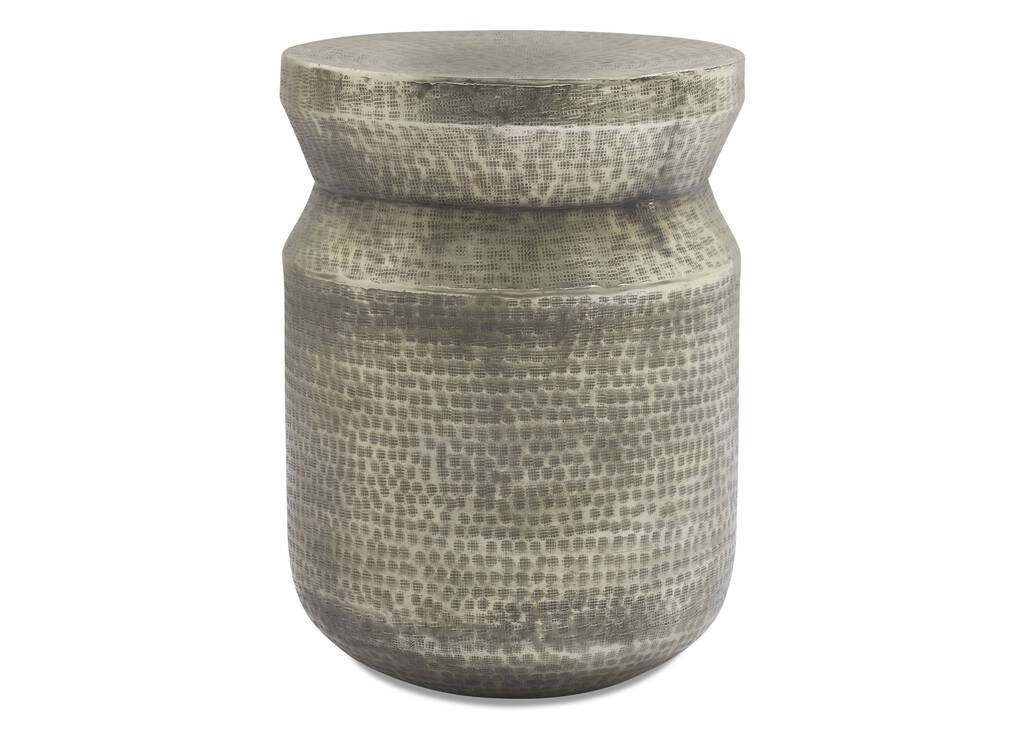 Nobelle Side Table -Nickel