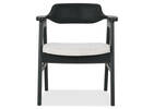 Sophie Dining Chair -Black/Ruby Glacier