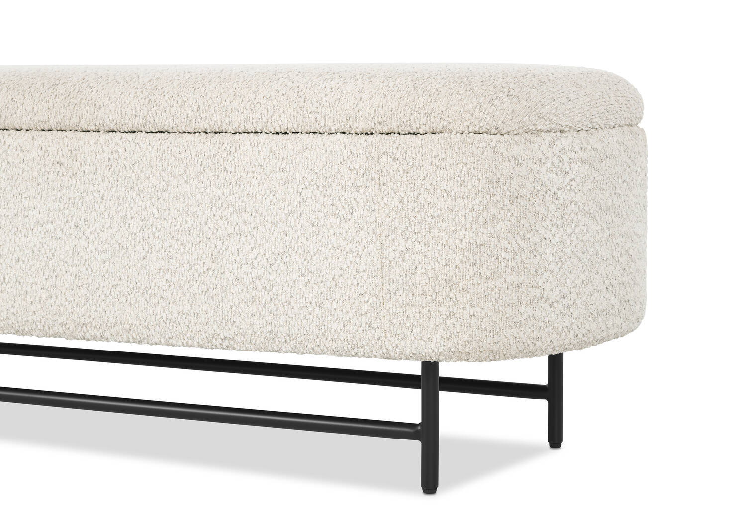 Larkin Storage Bench -Denver Fog