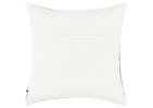 Jolie Cotton Pillow 20x20 Black/Ivory