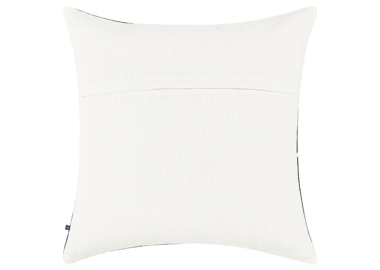 Jolie Cotton Pillow 20x20 Black/Ivory