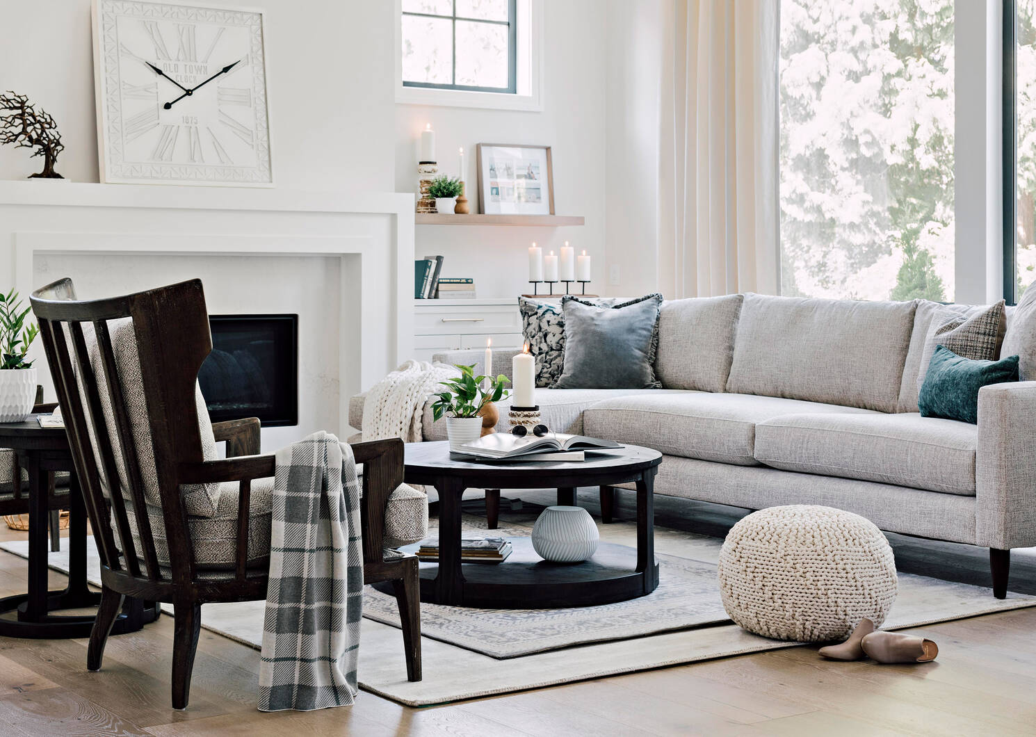 Walker Coffee Table -Sutter Carob