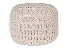 Pouf Daniela ivoire