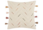 Coussin en coton Lamas 20x20 iv/multi