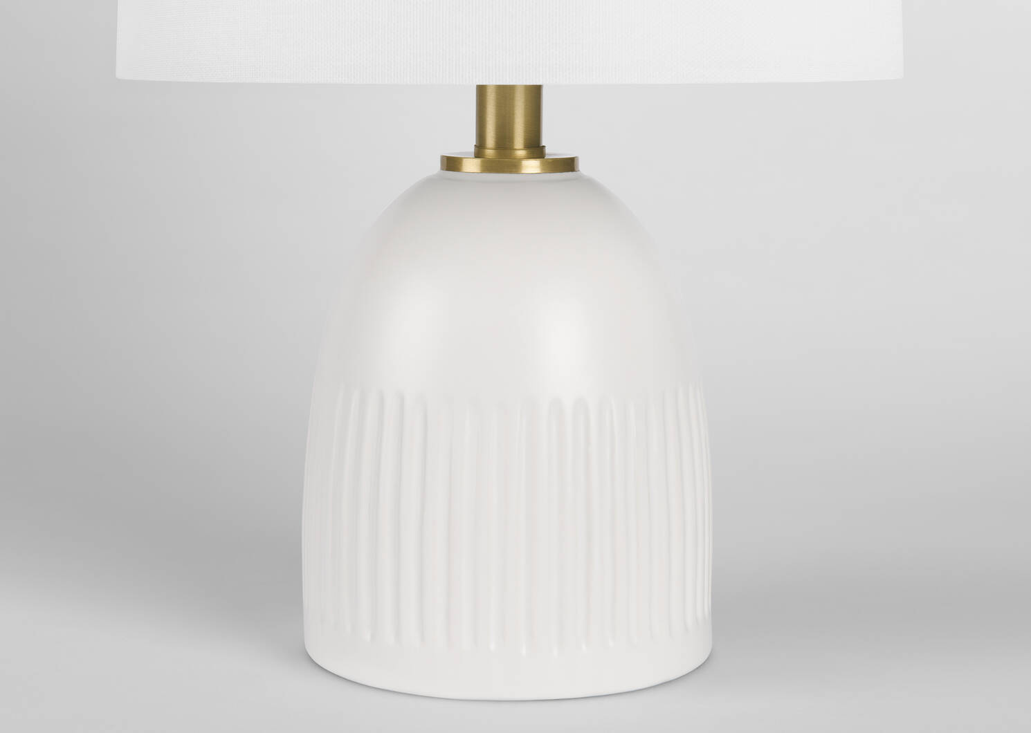 Petite lampe de table Chance blanche