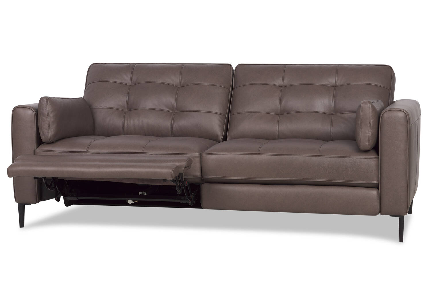 Graham Leather Relaxer Sofa -Ashby Stout