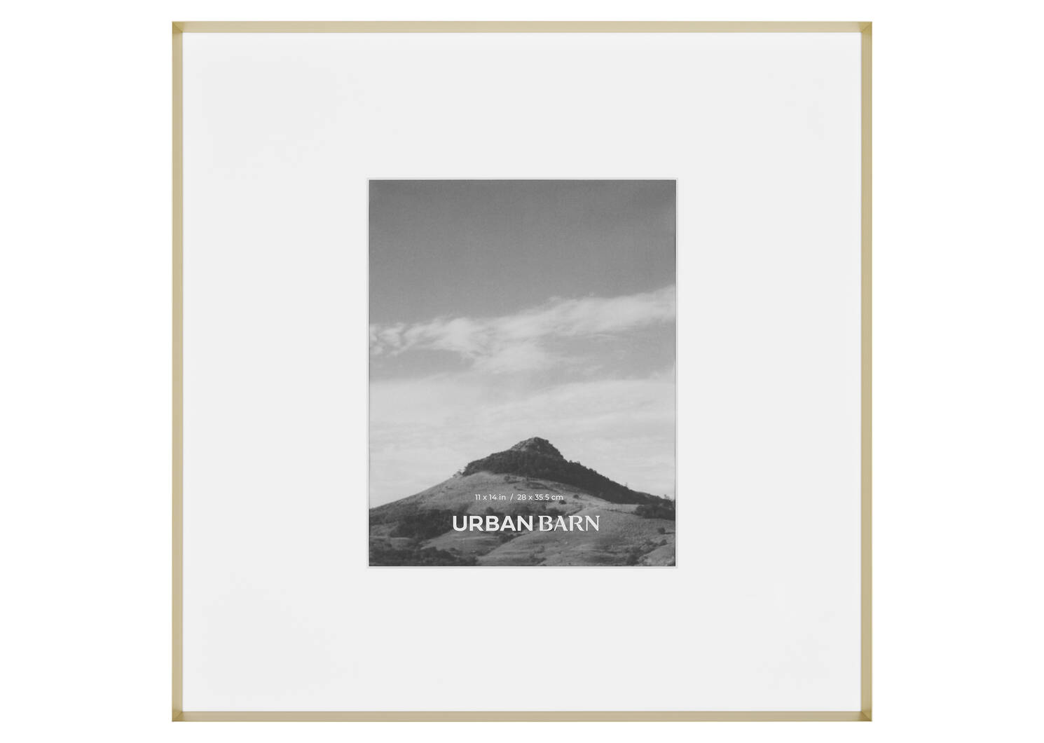 Russo Gallery Frames Brass
