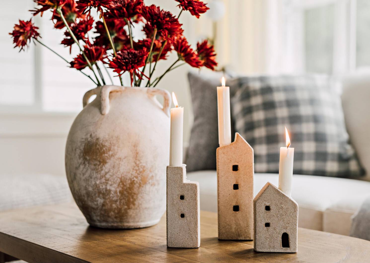 Grand bougeoir Casa faon