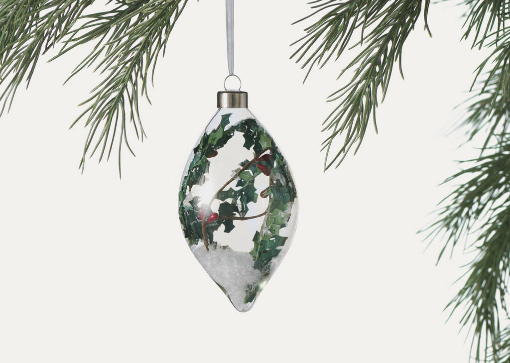 Orn. cône Holly