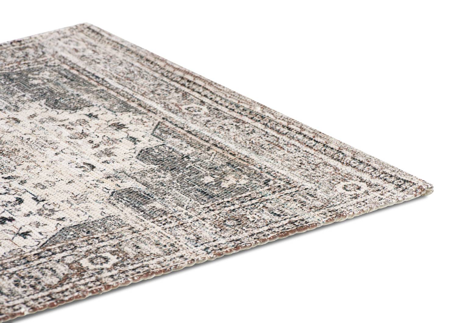 Tapis décoratif Diana 24x36 ivoire/multi