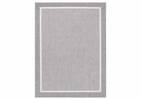 Tapis bordure Matira - ivoire/gris