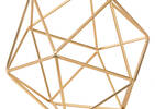 Amare Hex Decor Large Brass