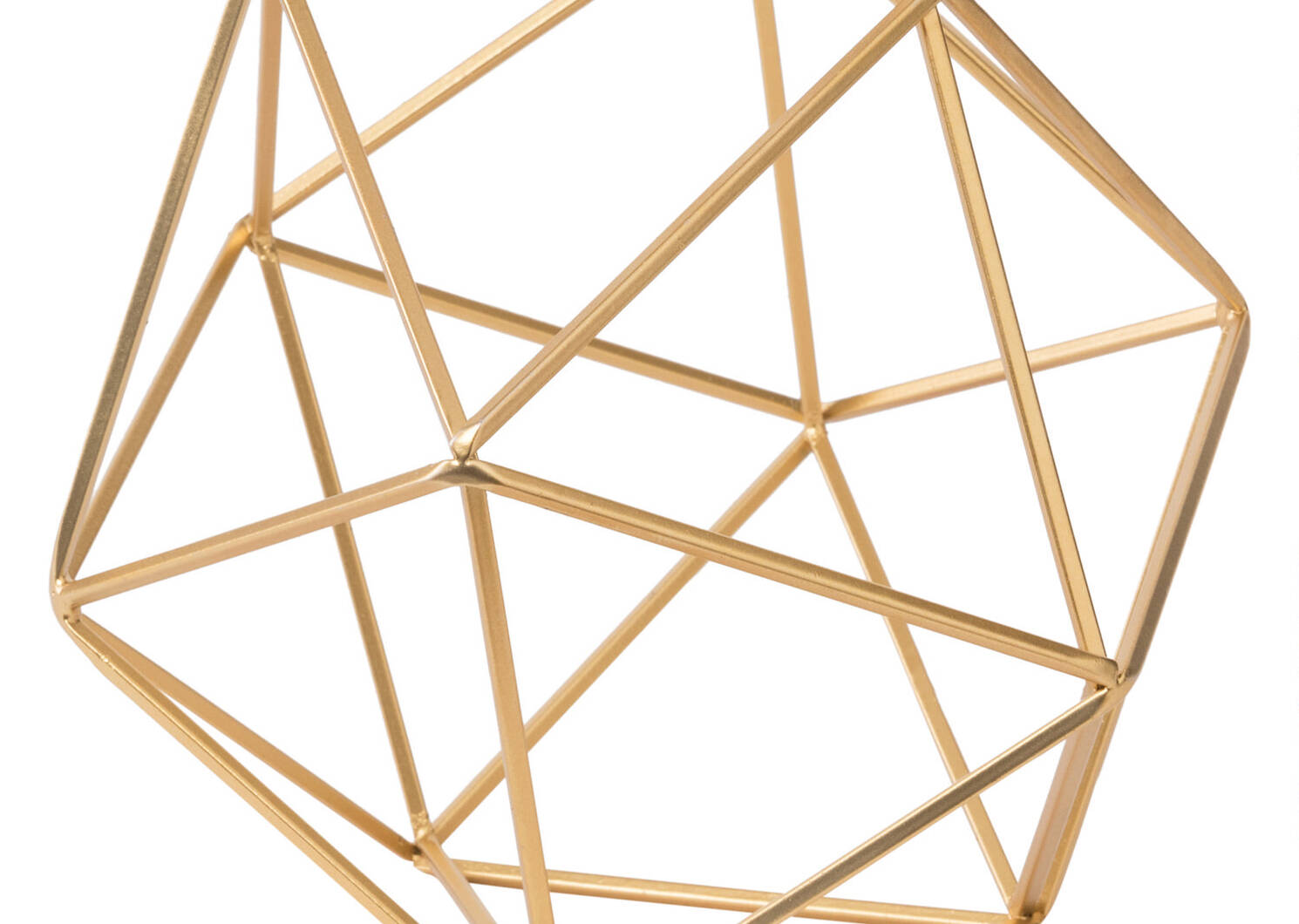 Amare Hex Decor Large Brass