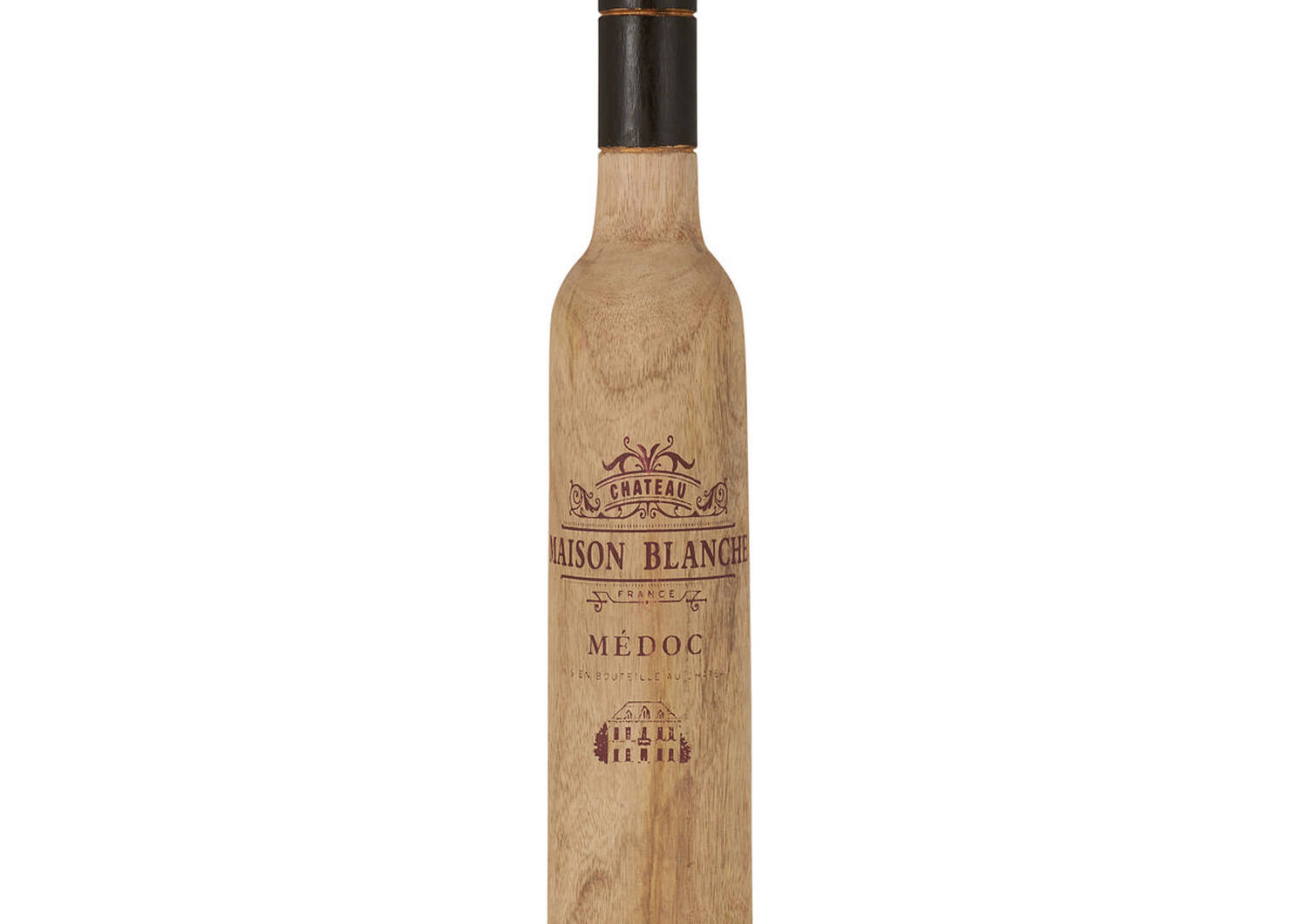 Bordeaux Wine Bottle Decor Medium