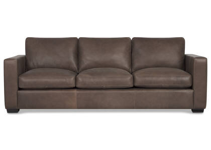Brewer Leather Sofa -Attica Cocoa
