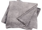 Cozy Lux Throw Silver Grey